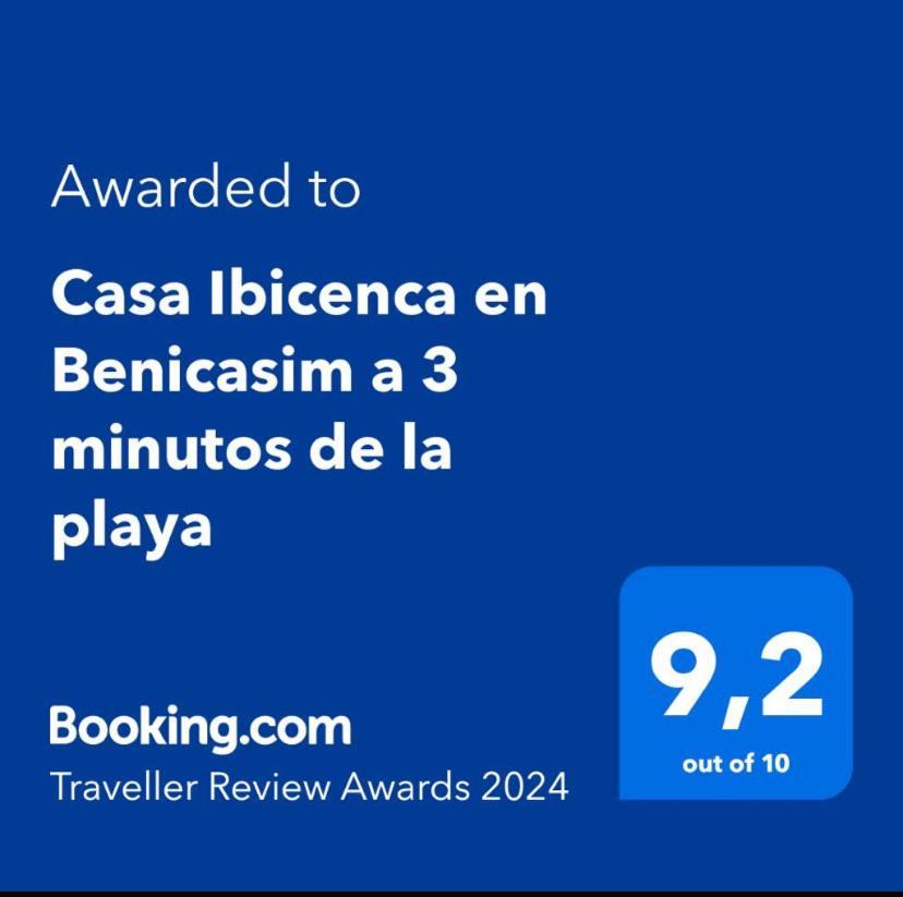 Casa Ibicenca En Benicasim A 3 Minutos De La Playa Apartment Benicassim Luaran gambar